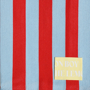 【セット販売】CALM DROPS - For better rest  with Stripes knit bag (Mediterranean Sea)